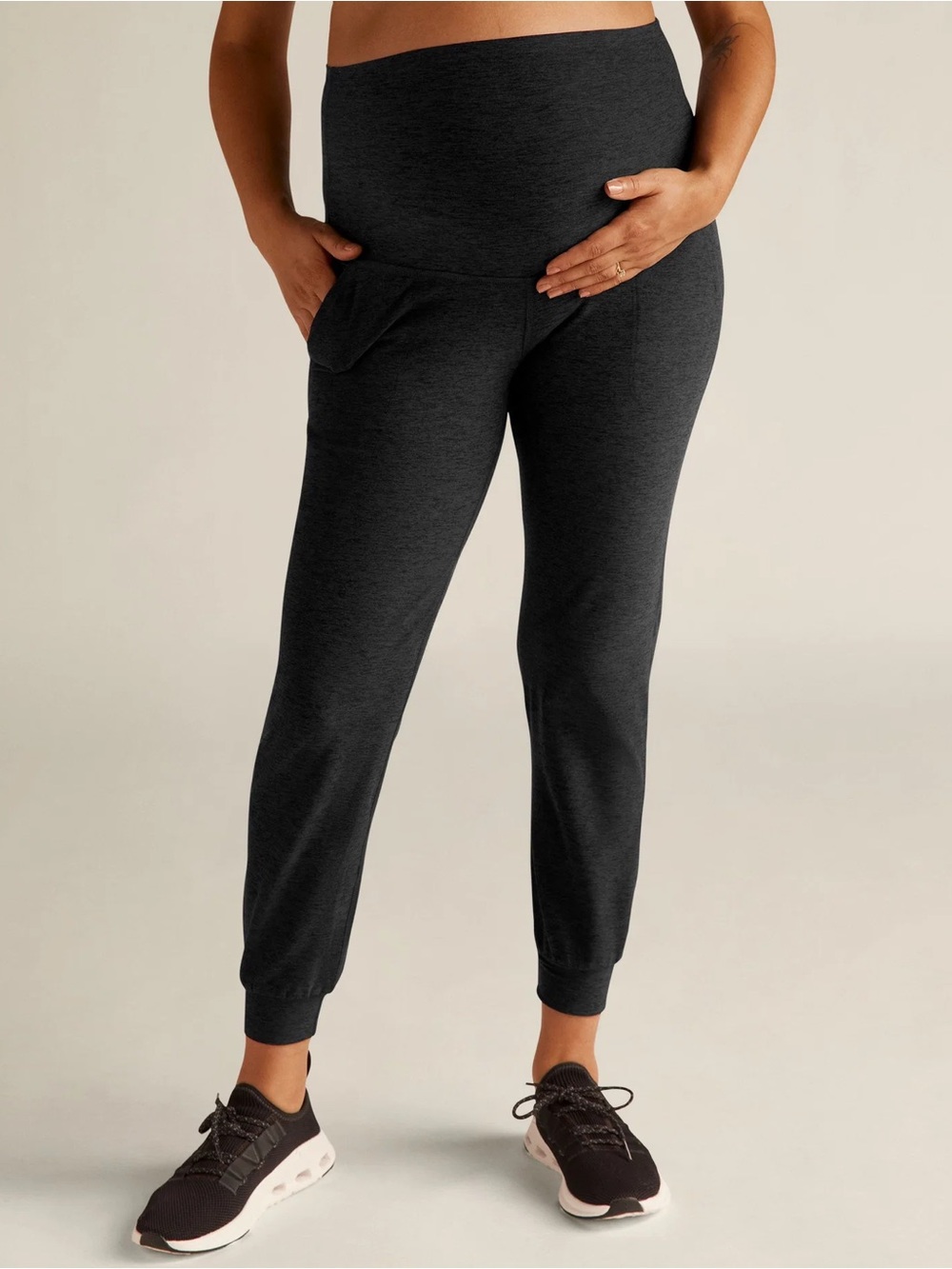Spacedye Love the Bump Midi Maternity Joggers - Small